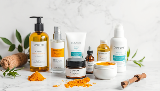 Comparatif Curcuma : quel gel nettoyant, masque ou sérum choisir pour atténuer taches brunes, acné et rougeurs selon votre type de peau