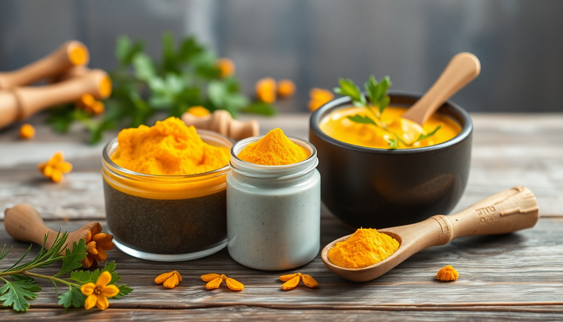 FAQ essentielle sur le curcuma topique pour peau noire et sensible : choisir, appliquer et éviter les erreurs (gels, masques, sérums) pour taches, acné et rougeurs