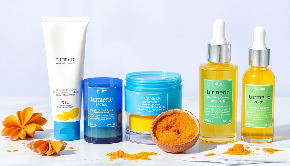 Textures et sensations : choisir la consistance idéale des gels, masques et sérums au curcuma pour peau noire et sensible contre taches, acné et rougeurs