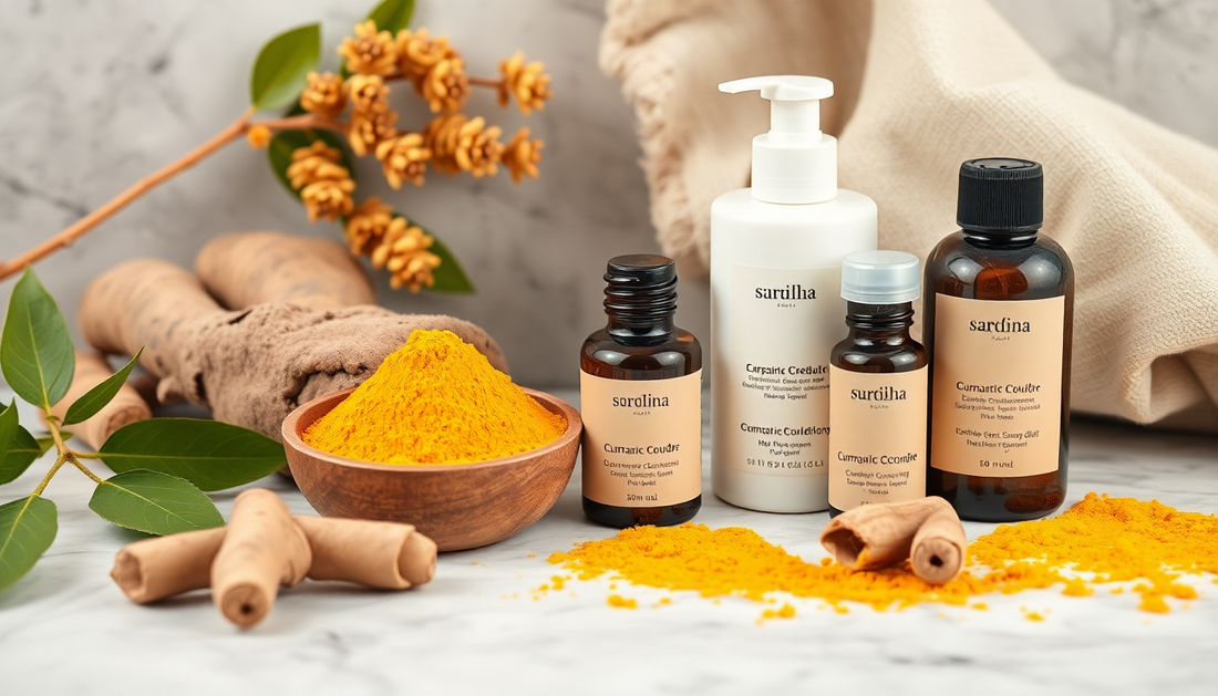 Curcuma topique pour peaux noires et sensibles : guide progressif et sécurisé pour intégrer gels, masques et sérums contre taches, acné et rougeurs