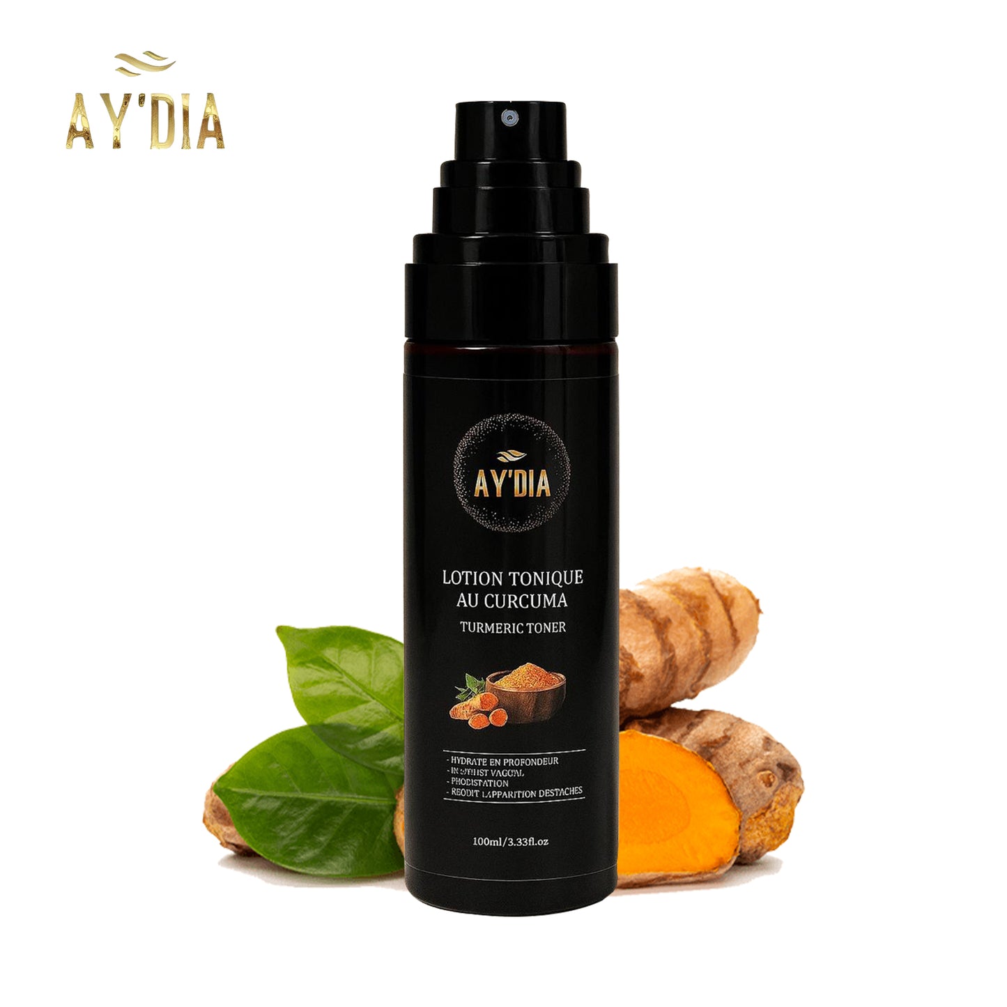 Toner Purifiant au Curcuma - Anti-Rougeur & Pores Resserrés AY'DIA®