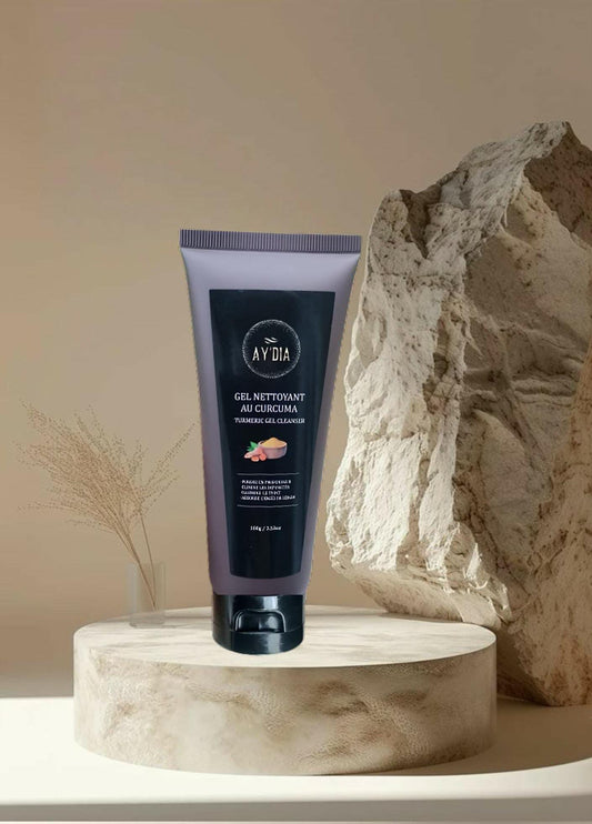 gel nettoyant visage ay’dia anti-taches au curcuma